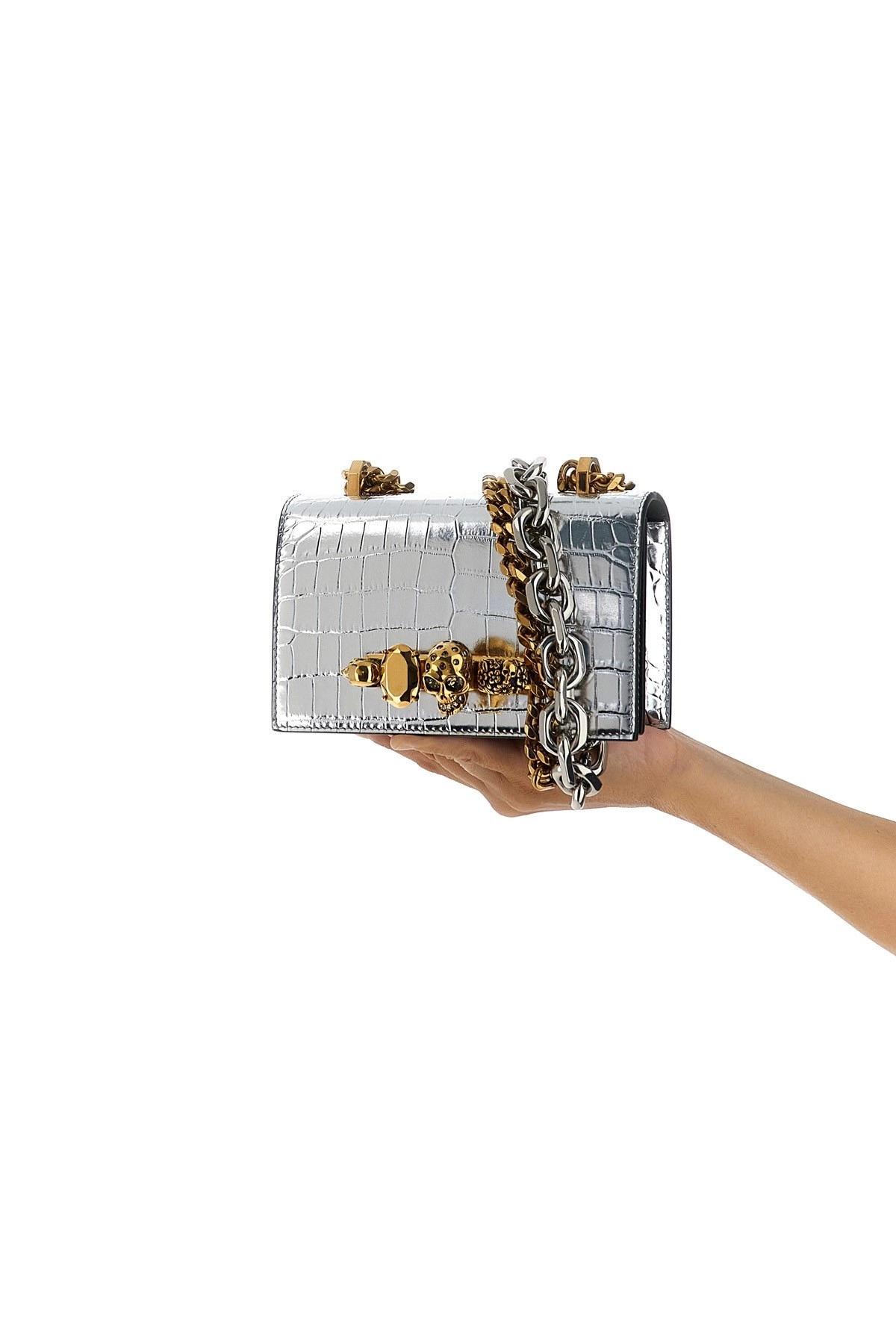 'Jewelled Satchel' mini crossbody bag - 2