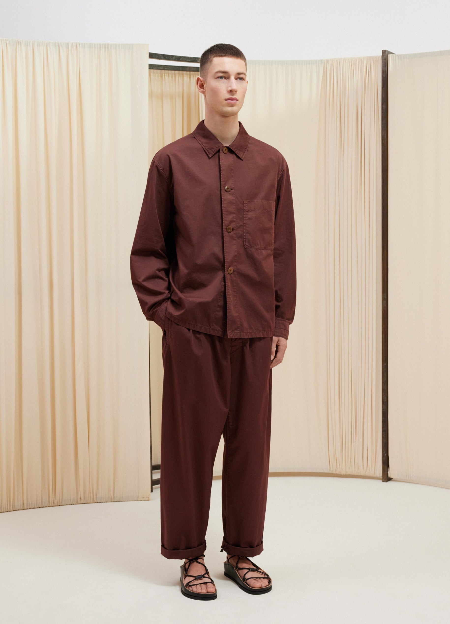 LONG SLEEVE PYJAMA SHIRT - 3