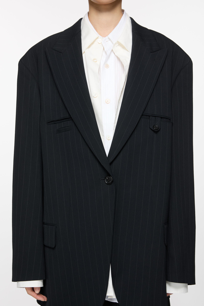 Single-breasted suit jacket - Navy blue 6