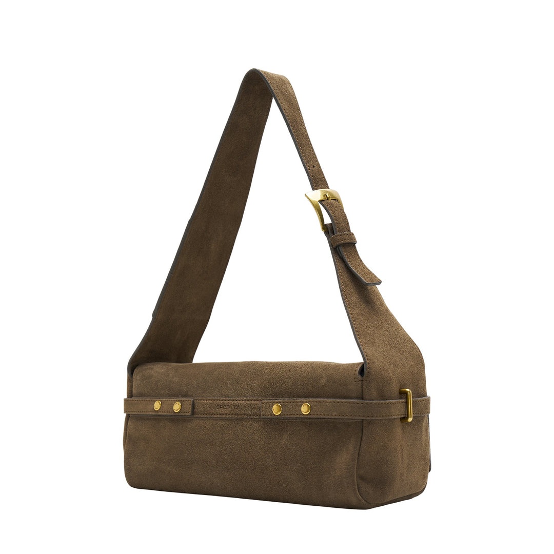 Suede Belting Duffle Bag - 2