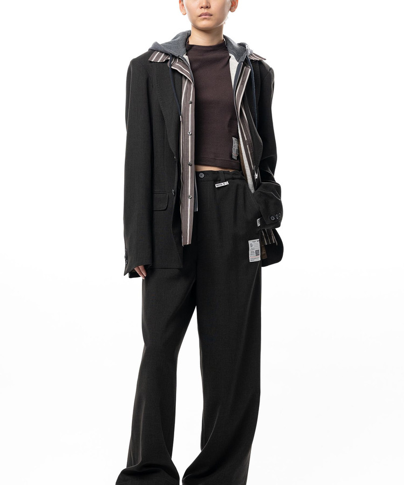 Triple Layered Houndstooth Jacket 13