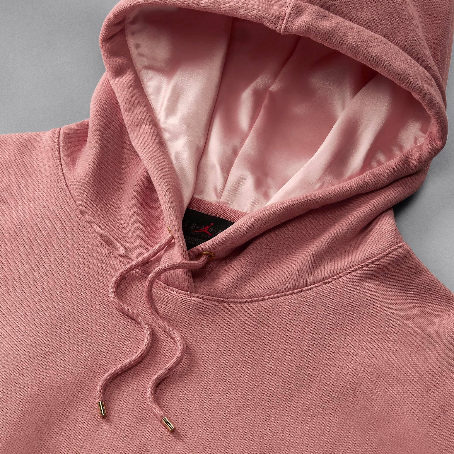 Air Jordan Flight MVP Fleece Pullover Hoodie 'Pink' FB5111-618 - 2