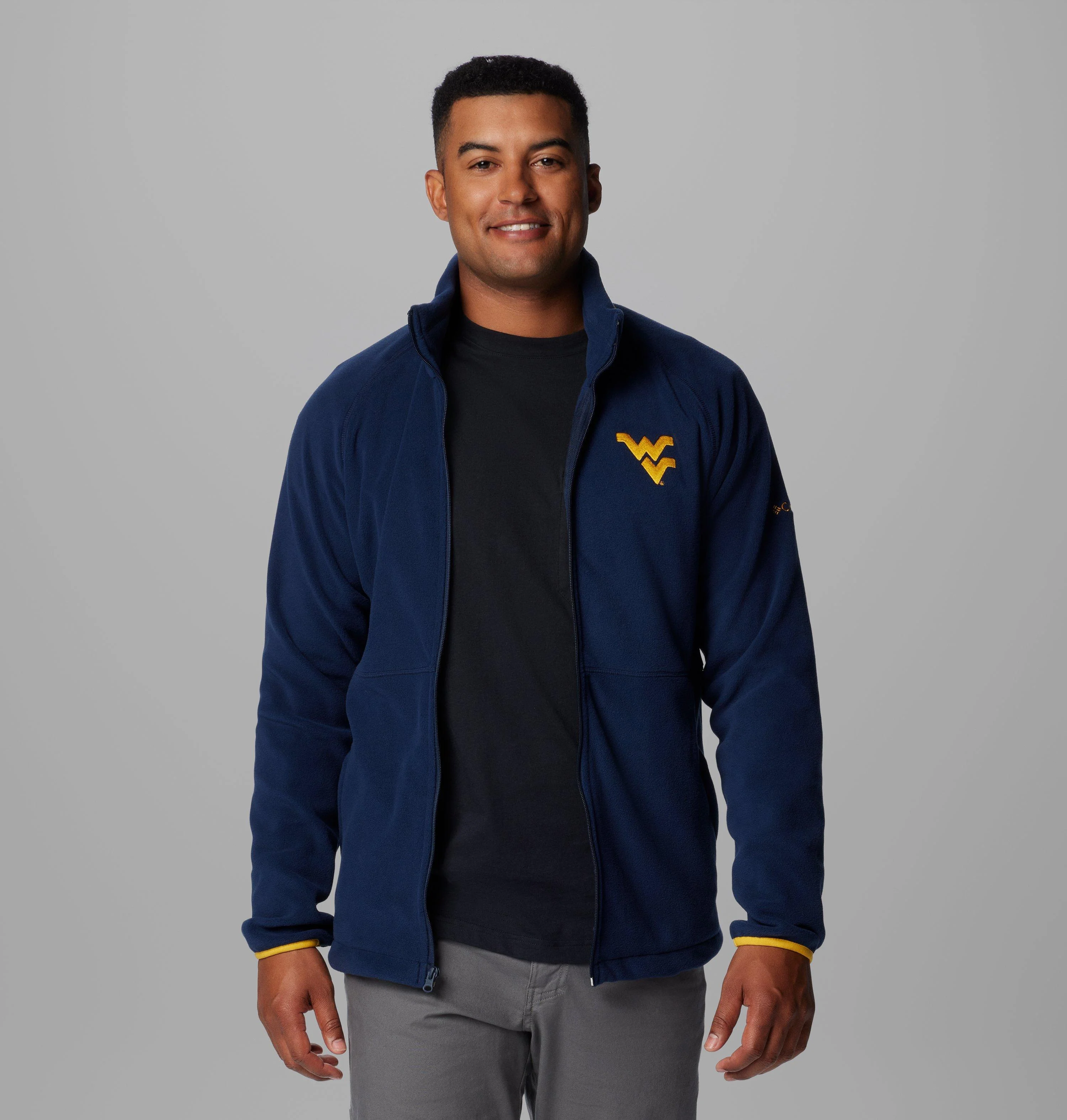 Men's Collegiate Flanker IV Fleece Jacket - West Virginia - 1