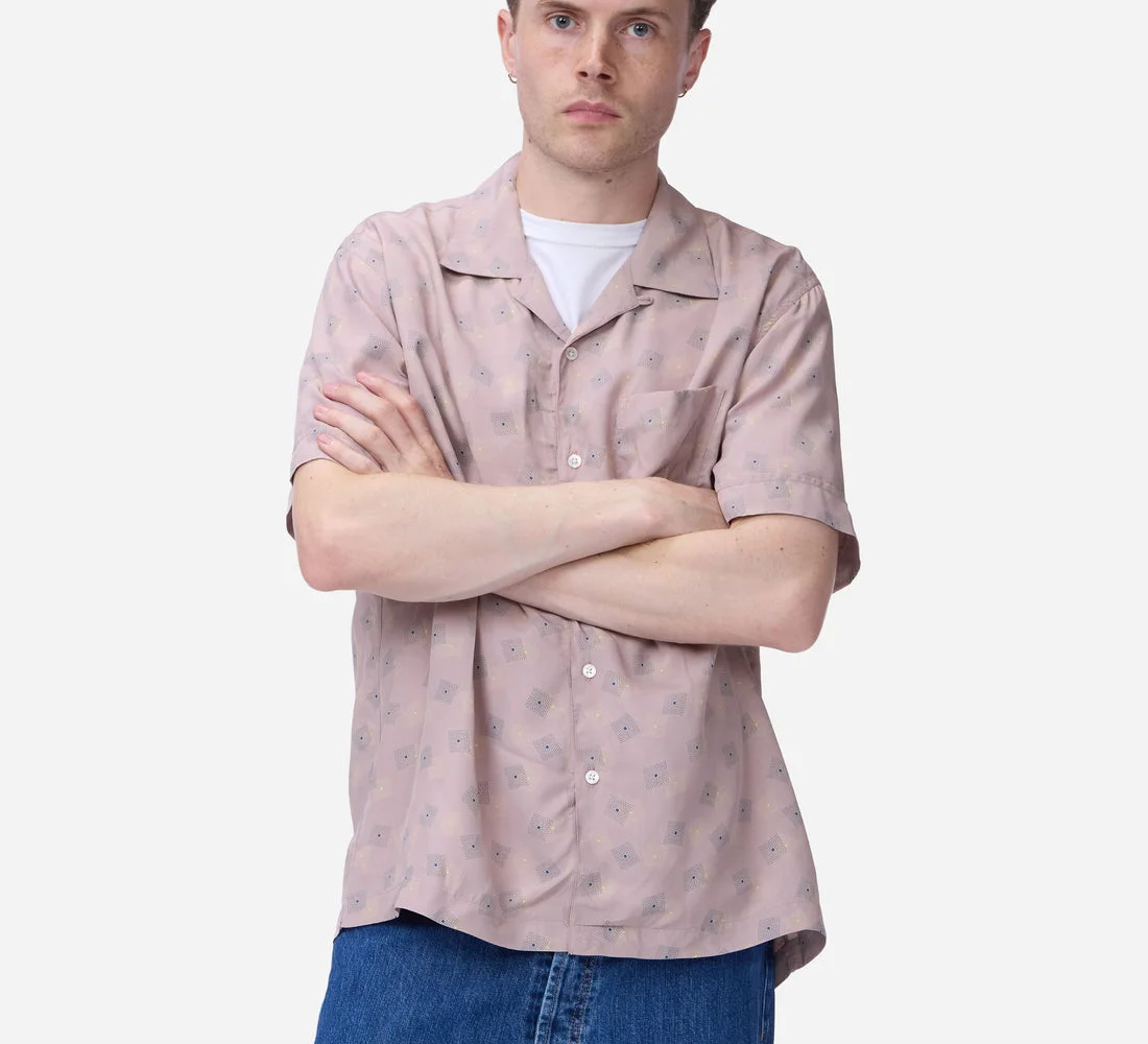 Vacation Shirt ~ Pink Rayon Cube - 1