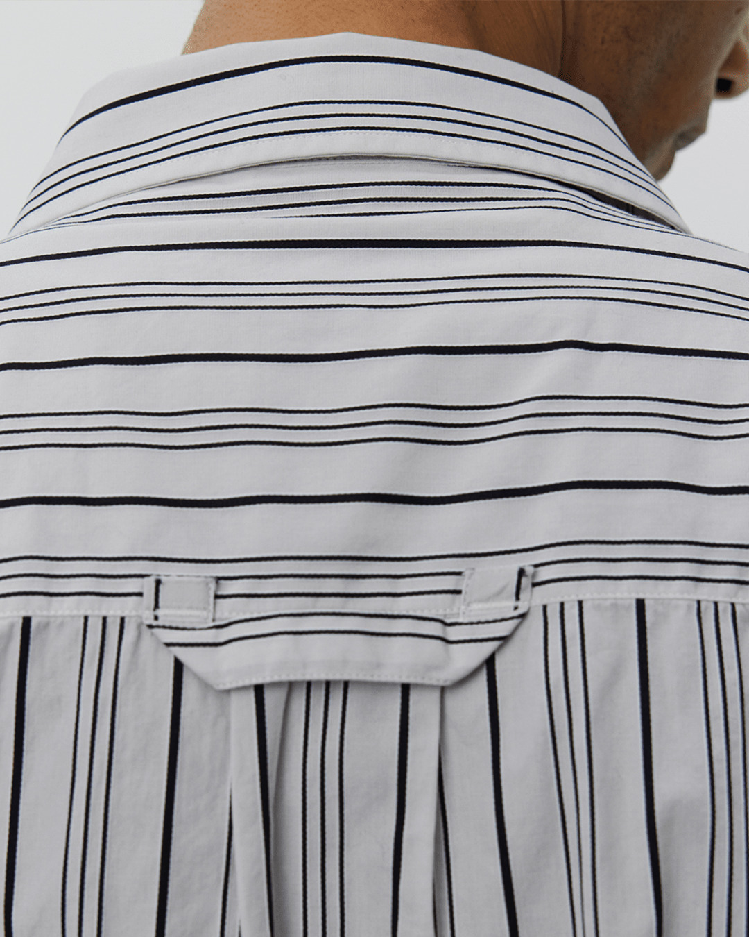 Snooze Shirt Grey Raised Stripe - 4