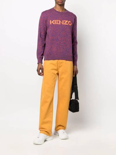 KENZO logo-print cotton jumper outlook