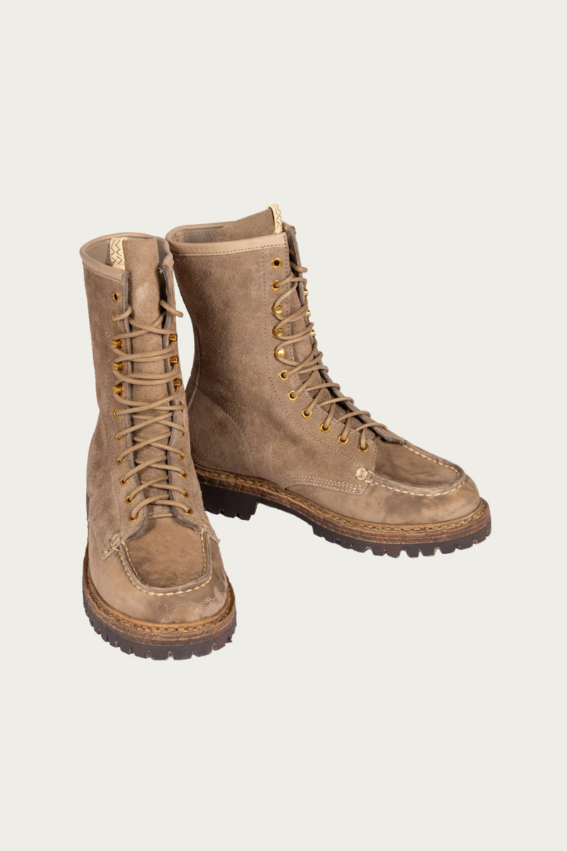 visvim Scout Moc Boots-Folk - Sand outlook