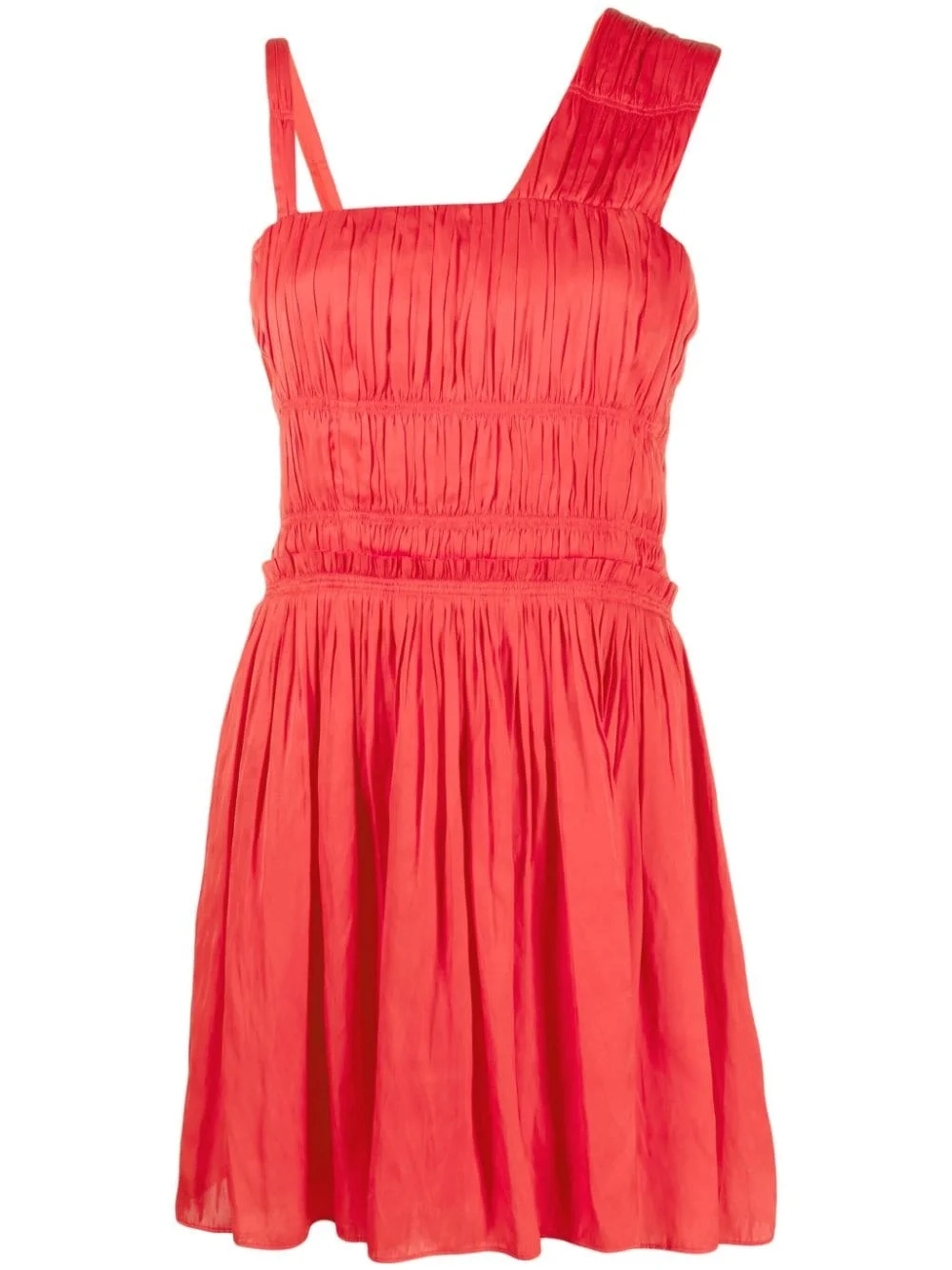 Roselie satin pleated dress - 1