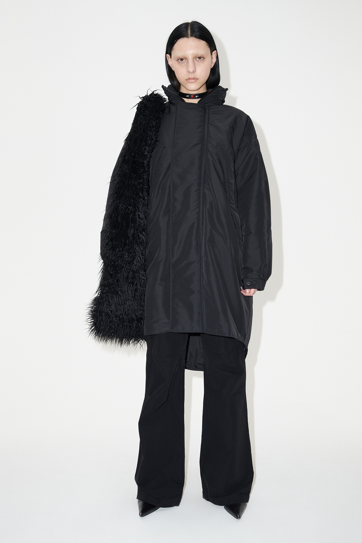 Asena Parka Black Recycled Poly - 8