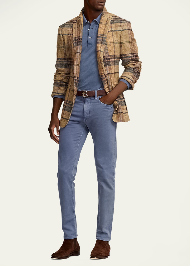 Ralph Lauren 남자의 켄트 손 - 실패한 격자 무늬 Tweed 스포츠 코트 outlook