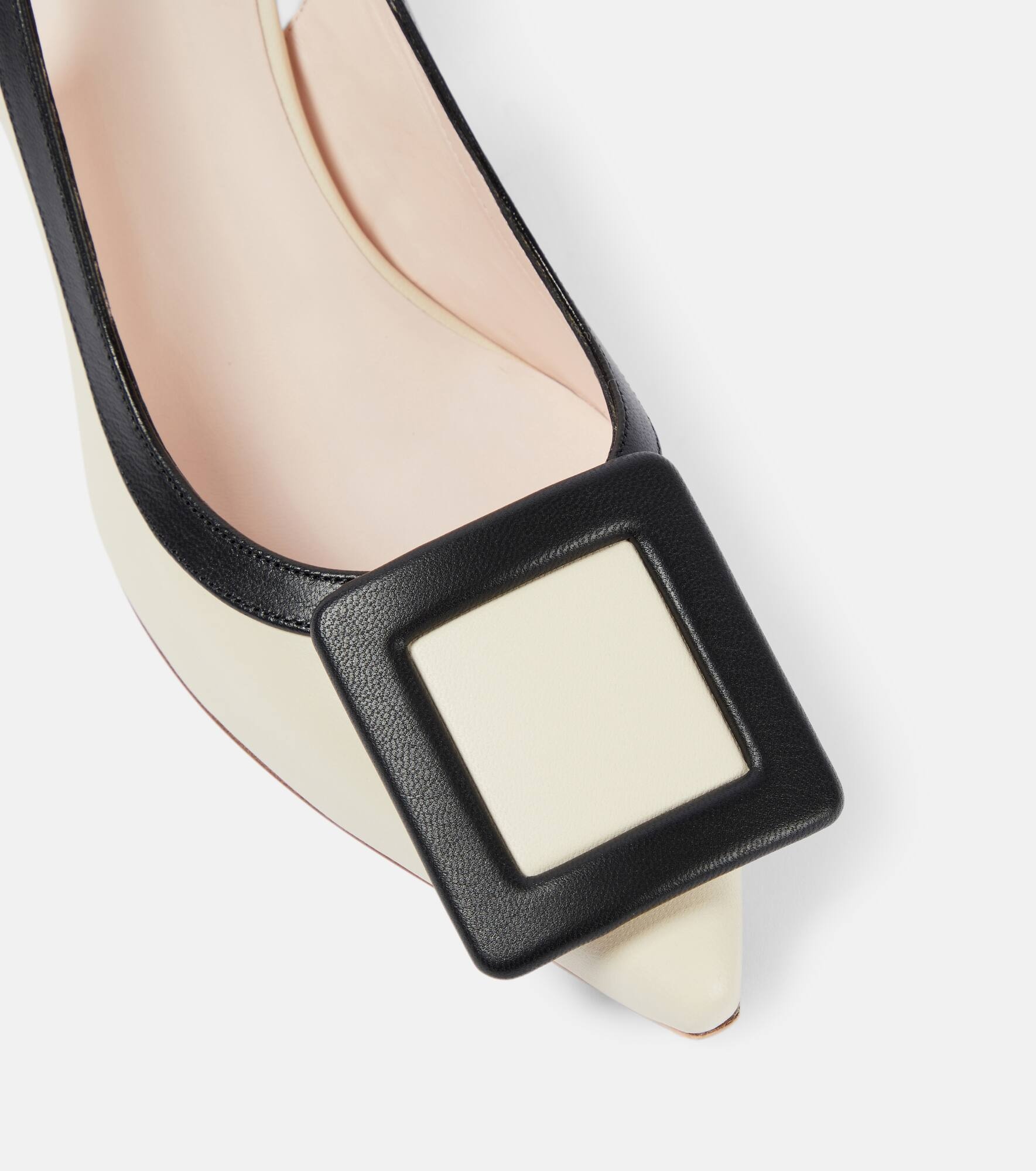 Viv' in the City leather slingback pumps - 6
