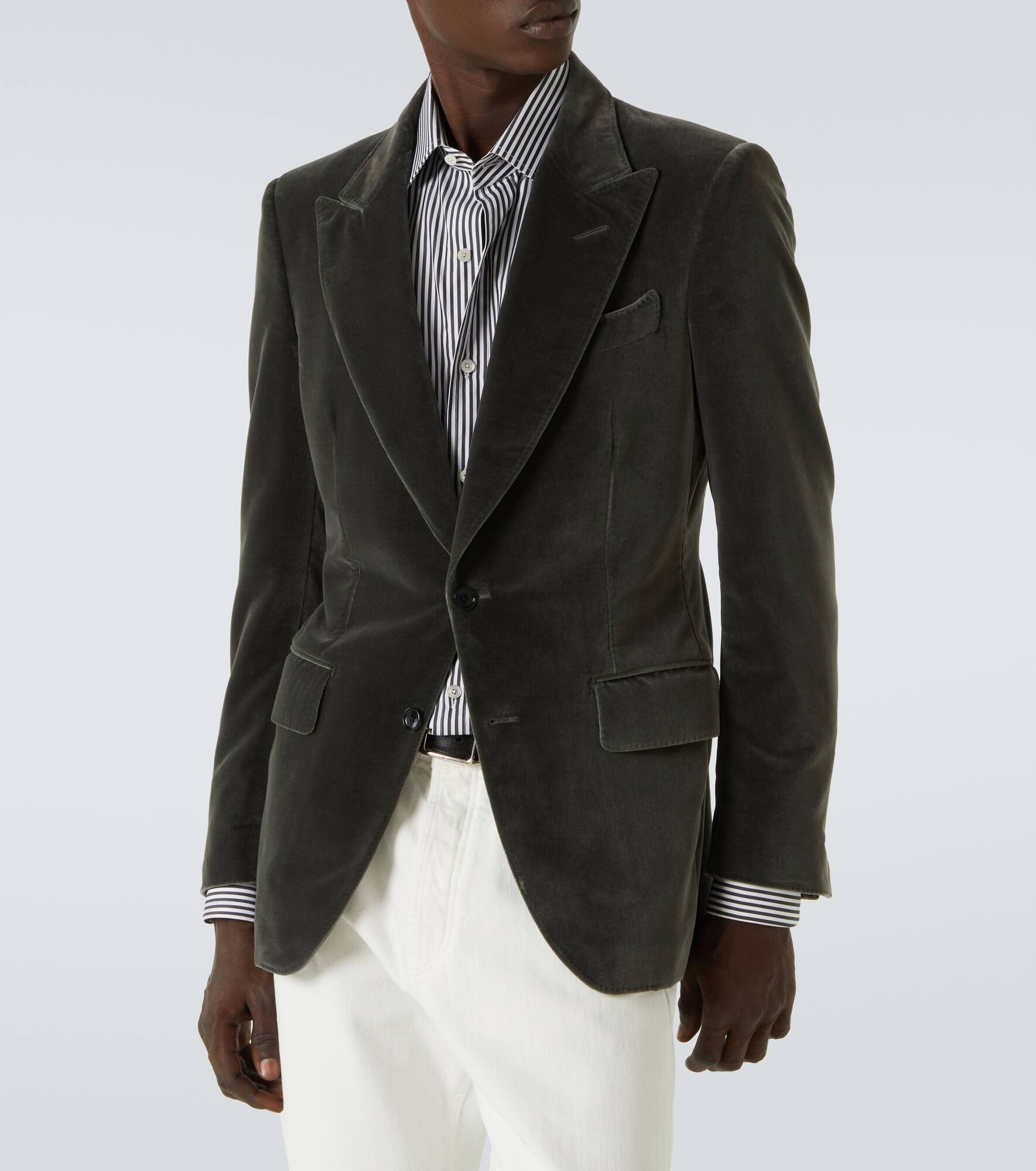 Dyllan cotton velvet blazer - 3