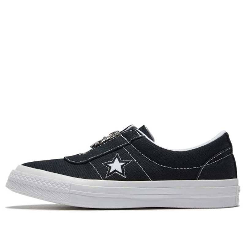 (WMNS) Converse One Star Slip 'Black' 564206C - 1