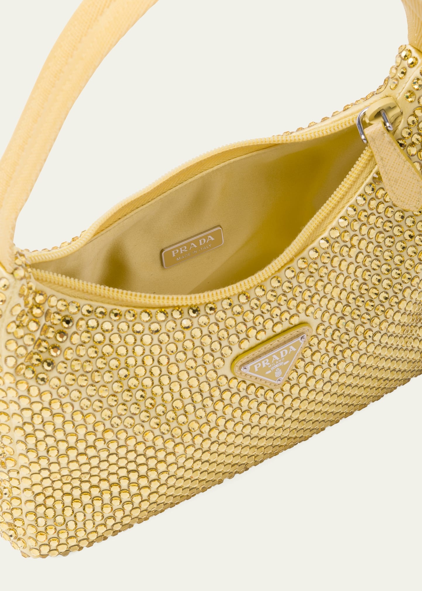 Re-Edition 2000 Allover Crystal-Embellished Shoulder Bag - 3