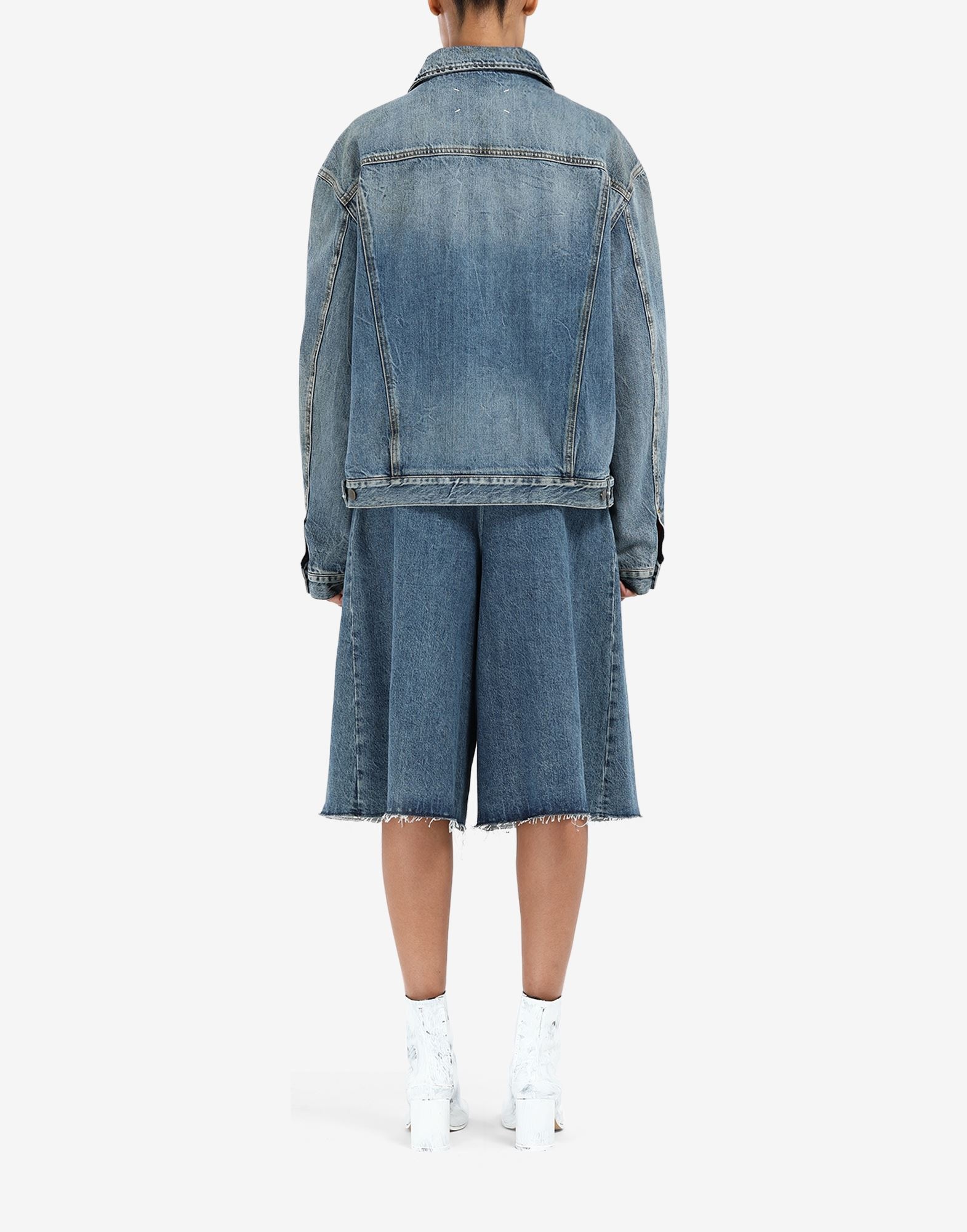 Oversized denim jacket - 4