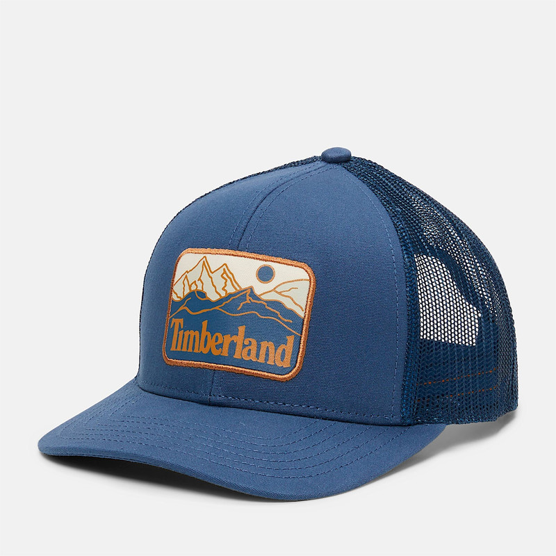 Mountain Line Patch Trucker Hat 1