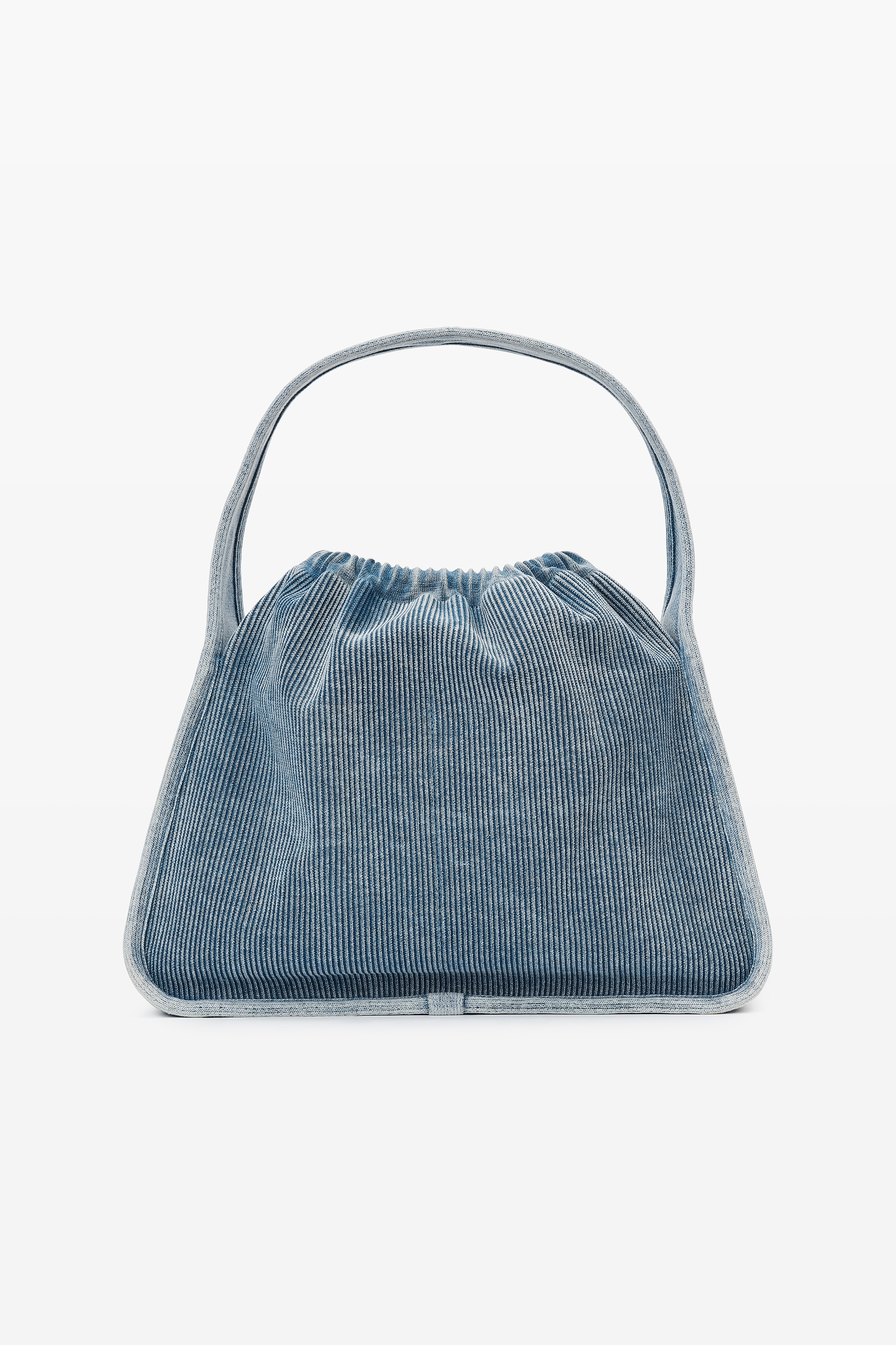 Ryan Large Bag In Faded Rib Knit - 6