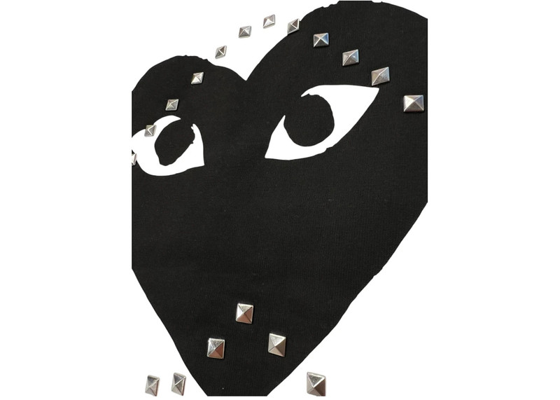 Comme Des Garçons Comme des Garcons PLAY Logo Stud P1T804 T-shirt White outlook