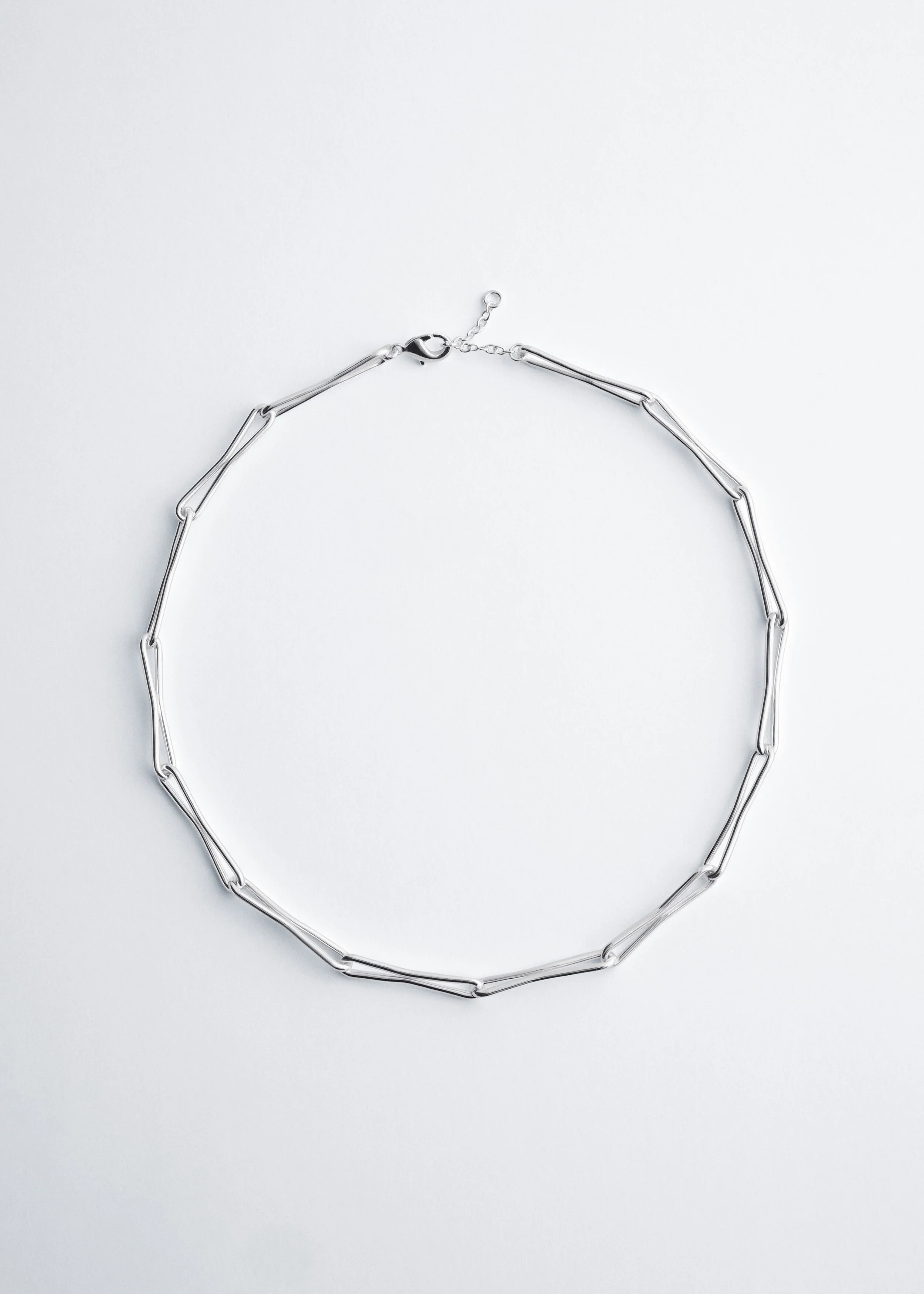 Polished Brass Chain Necklace - 1