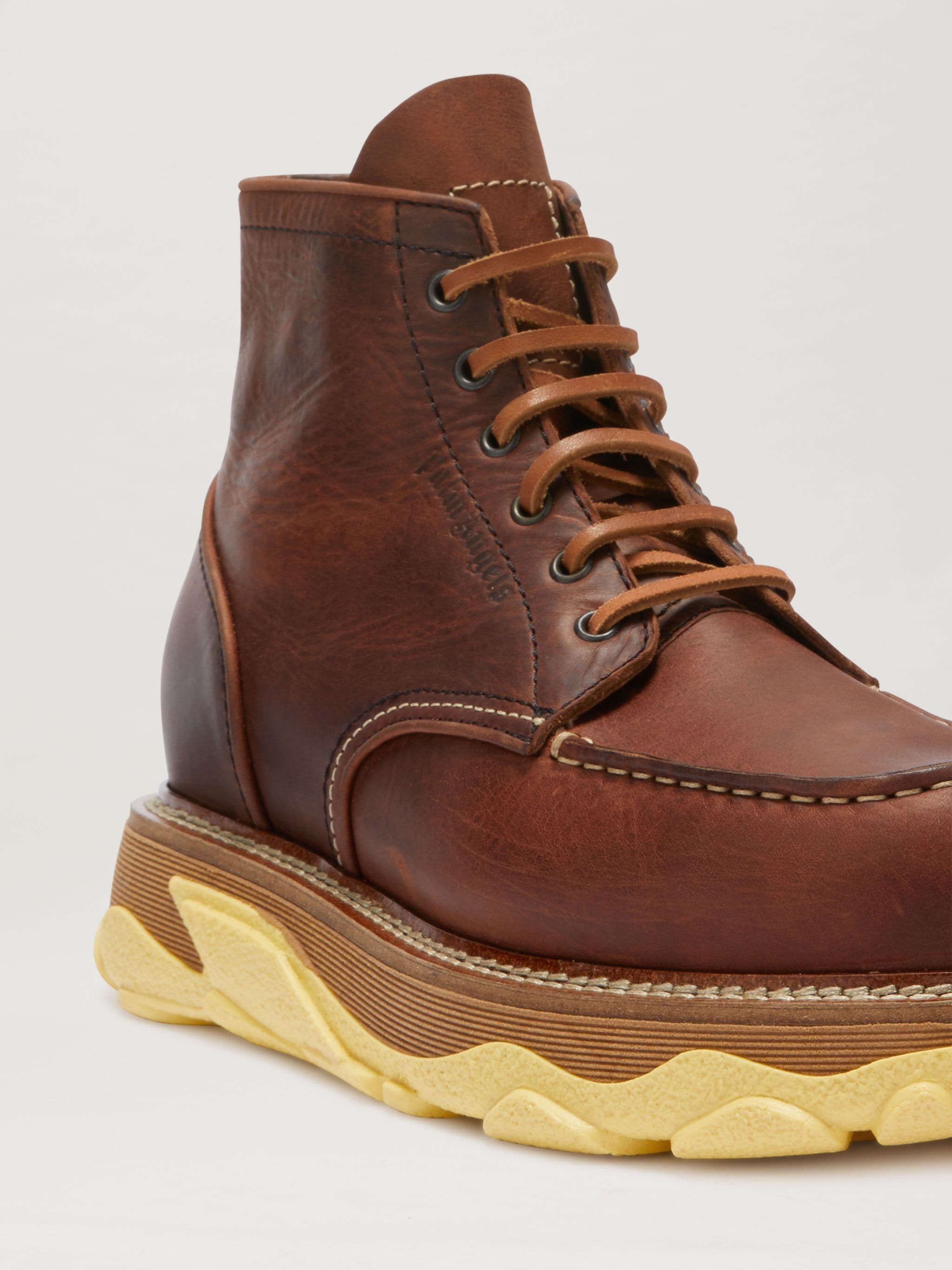 Hybrid Laced Up Boots - 4