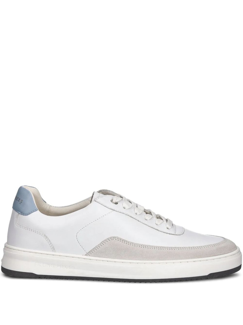 suede-panel sneakers 1