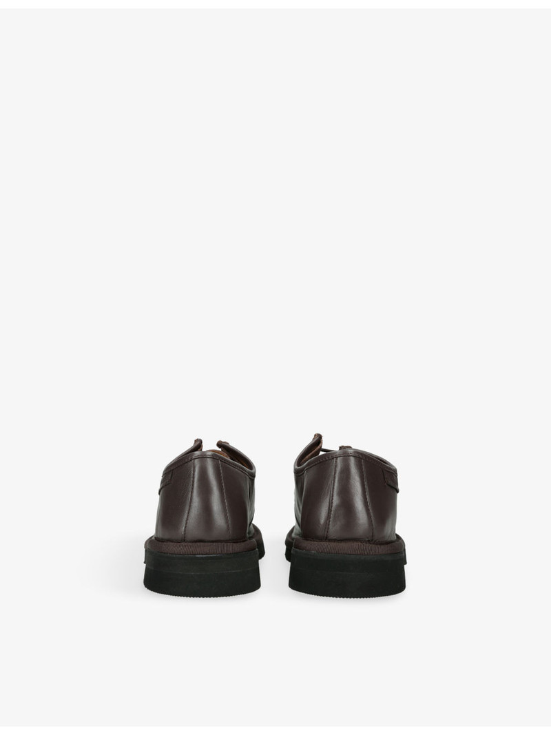 Grenson Hubert Suede and Leather Derby Shoes outlook