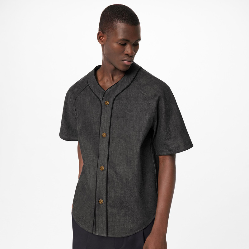 Embossed Monogram Baseball Shirt 3