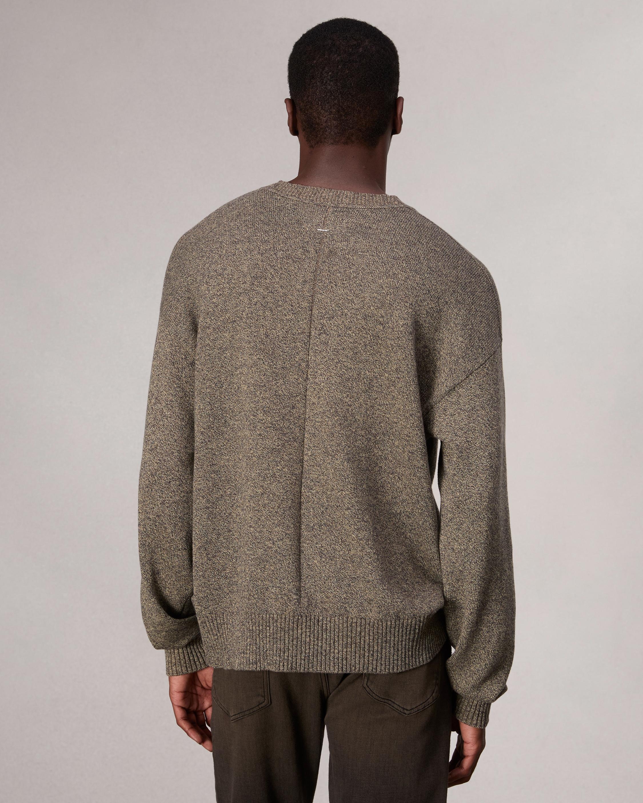 Marled Cotton Sweater - 5