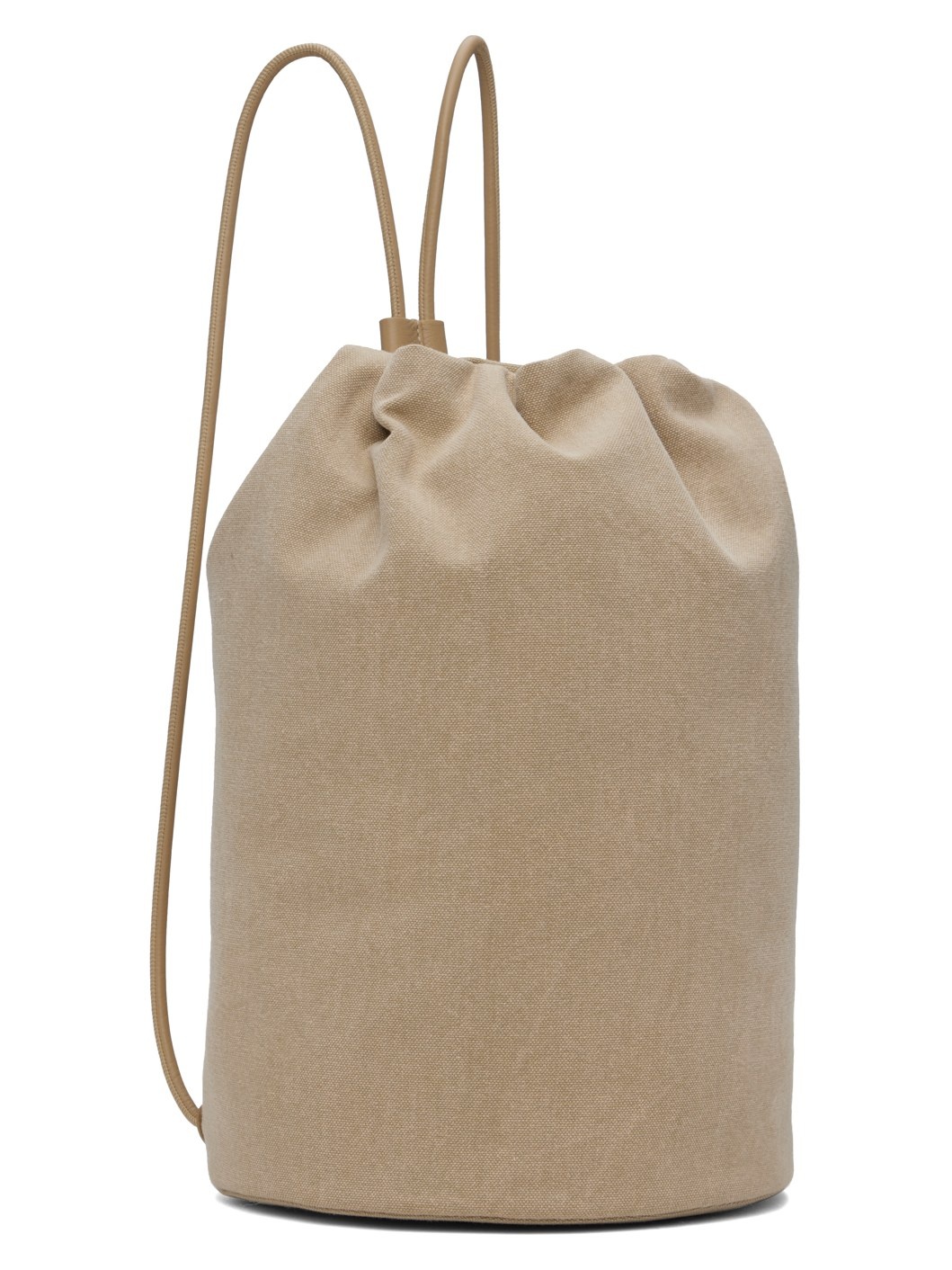 Beige Sporty Backpack - 2
