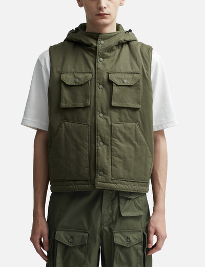 Engineered Garments Field padded gilet outlook