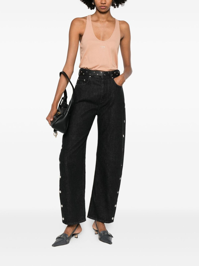 Diesel logo-detail tank top outlook