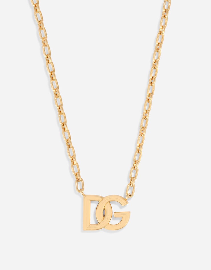 Chain necklace with DG logo - 2