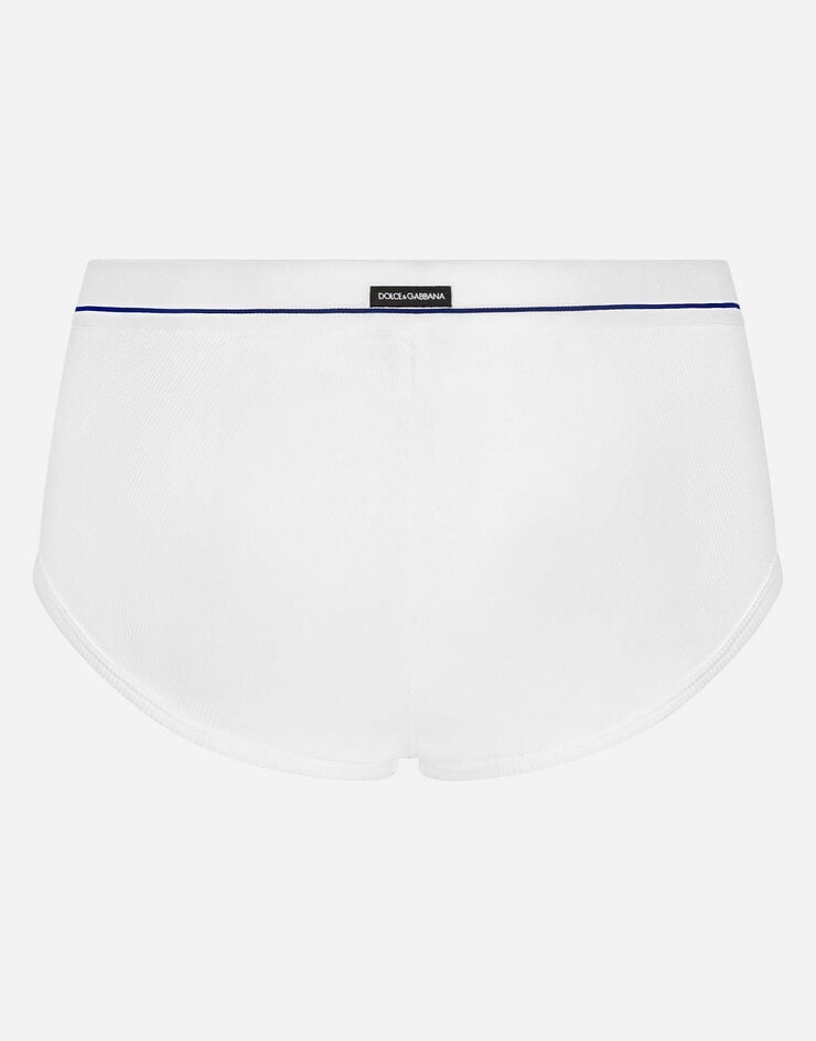 Fine-rib cotton Brando briefs with Re-Edition label - 2