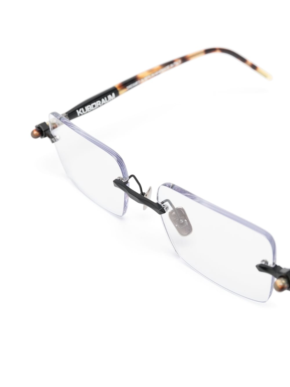 square frame glasses - 3