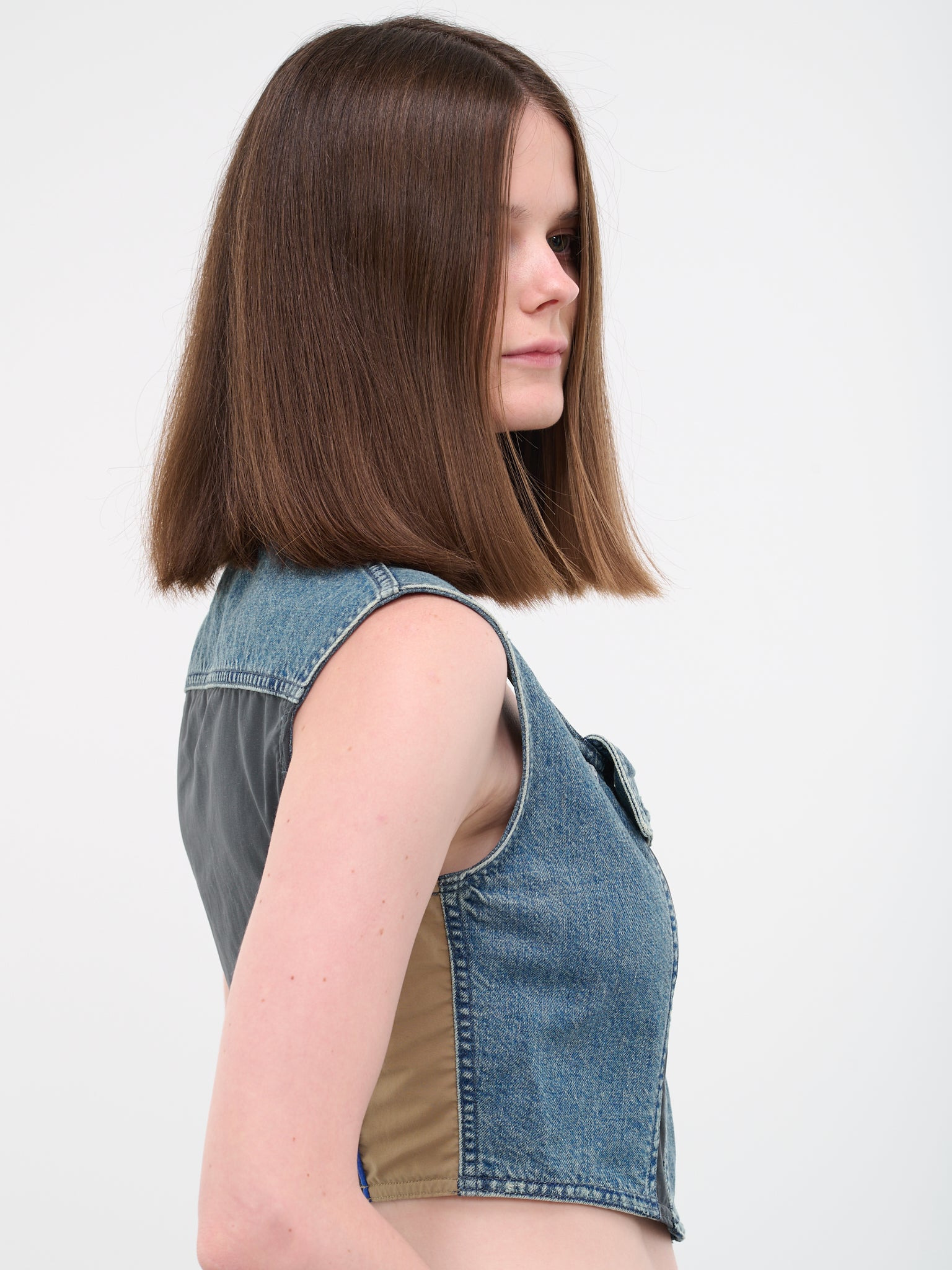 Denim Bustier Top - 5