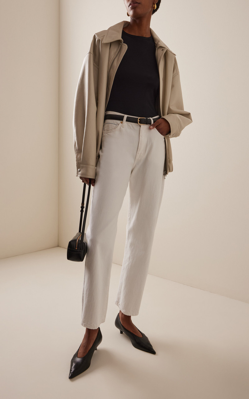 FLORE FLORE Ann Cotton T-Shirt black outlook