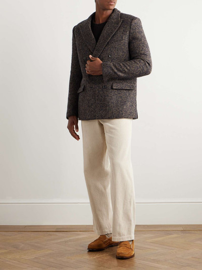 A KIND OF GUISE Double-Breasted Herringbone Wool-Blend Blazer outlook