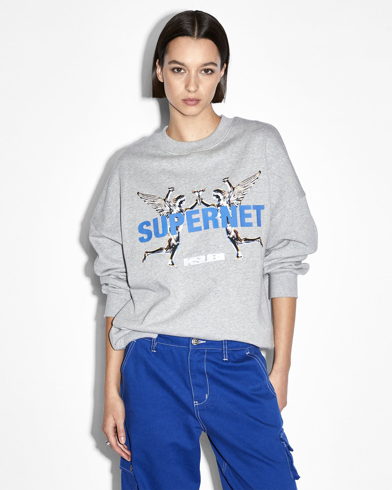 SUPERNET OH G CREW GREY MARLE 1