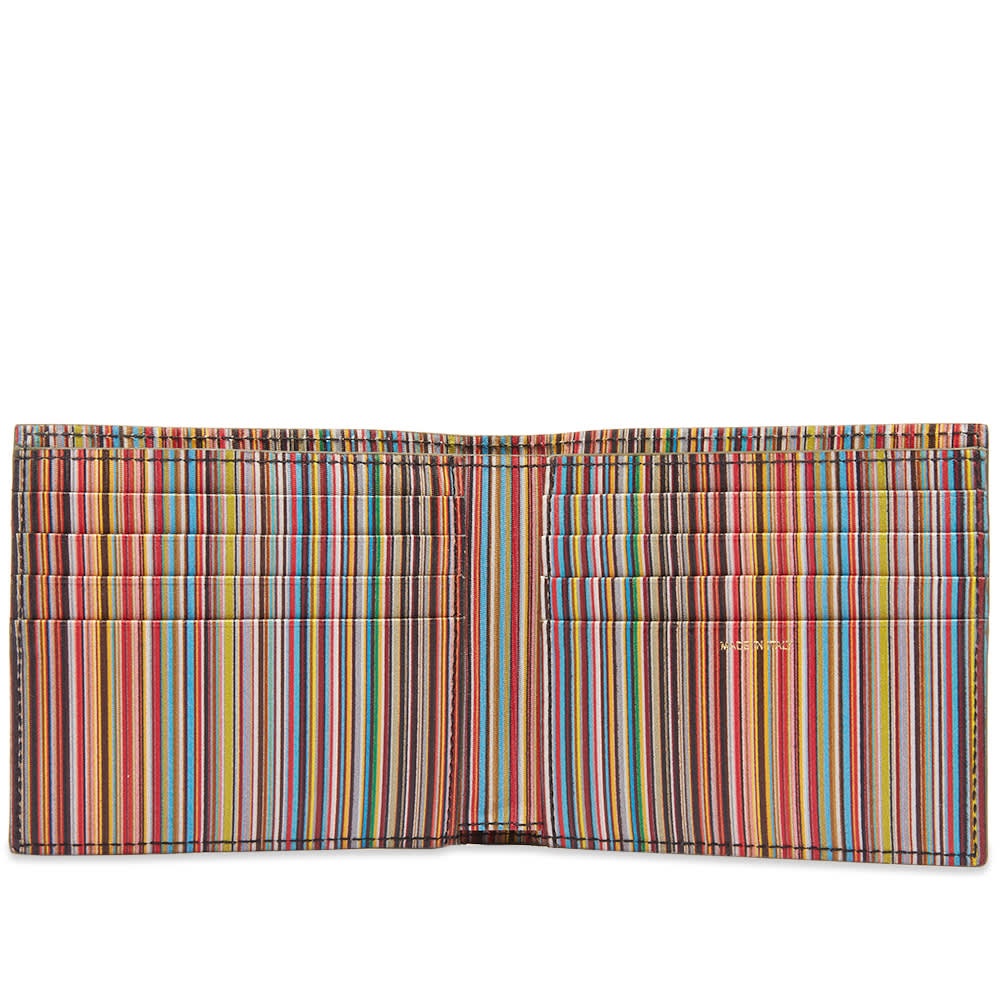 Paul Smith Classic Stripe Billfold Wallet - 4