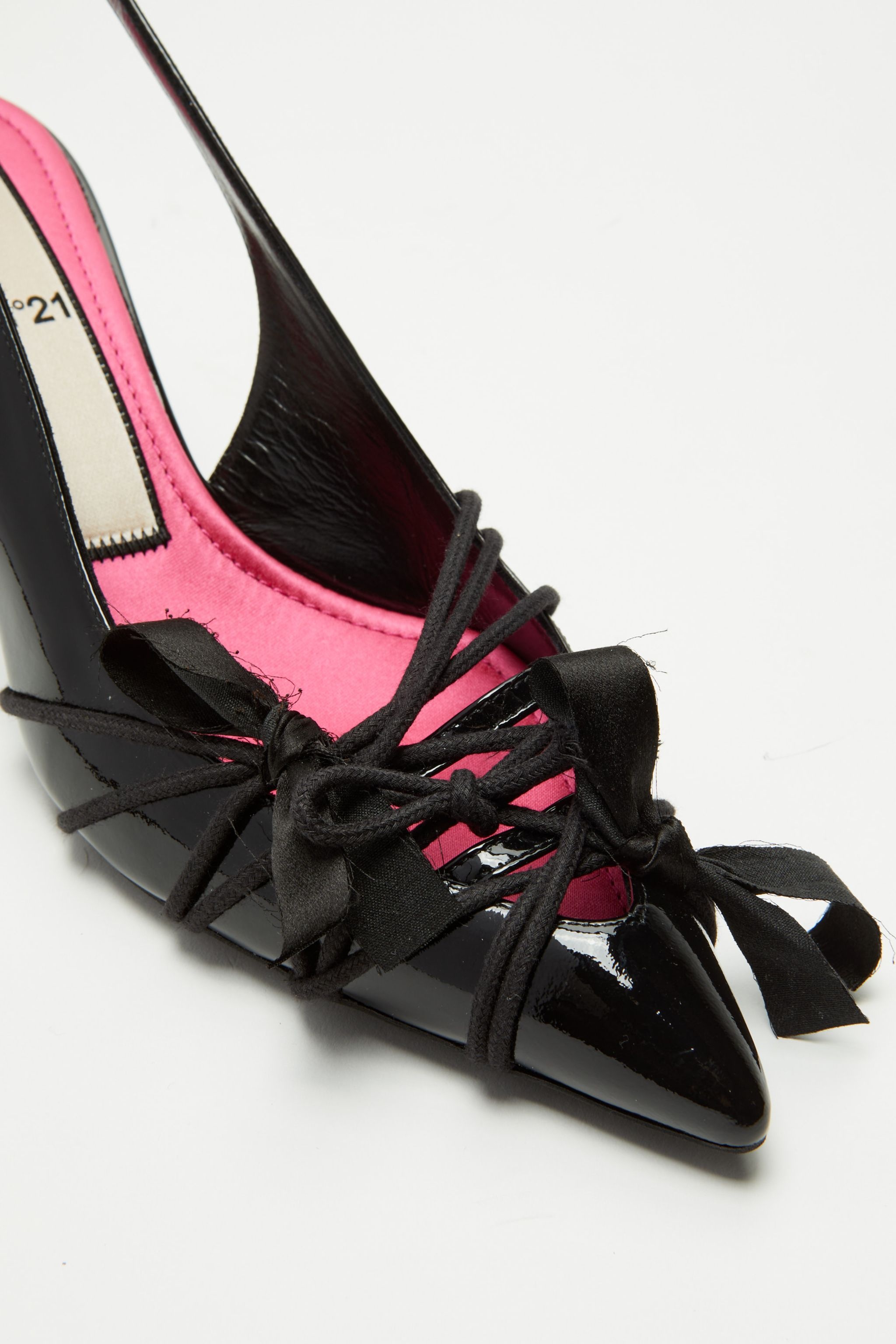 BOW-EMBELLISHED SLINGBACK PUMPS - 4