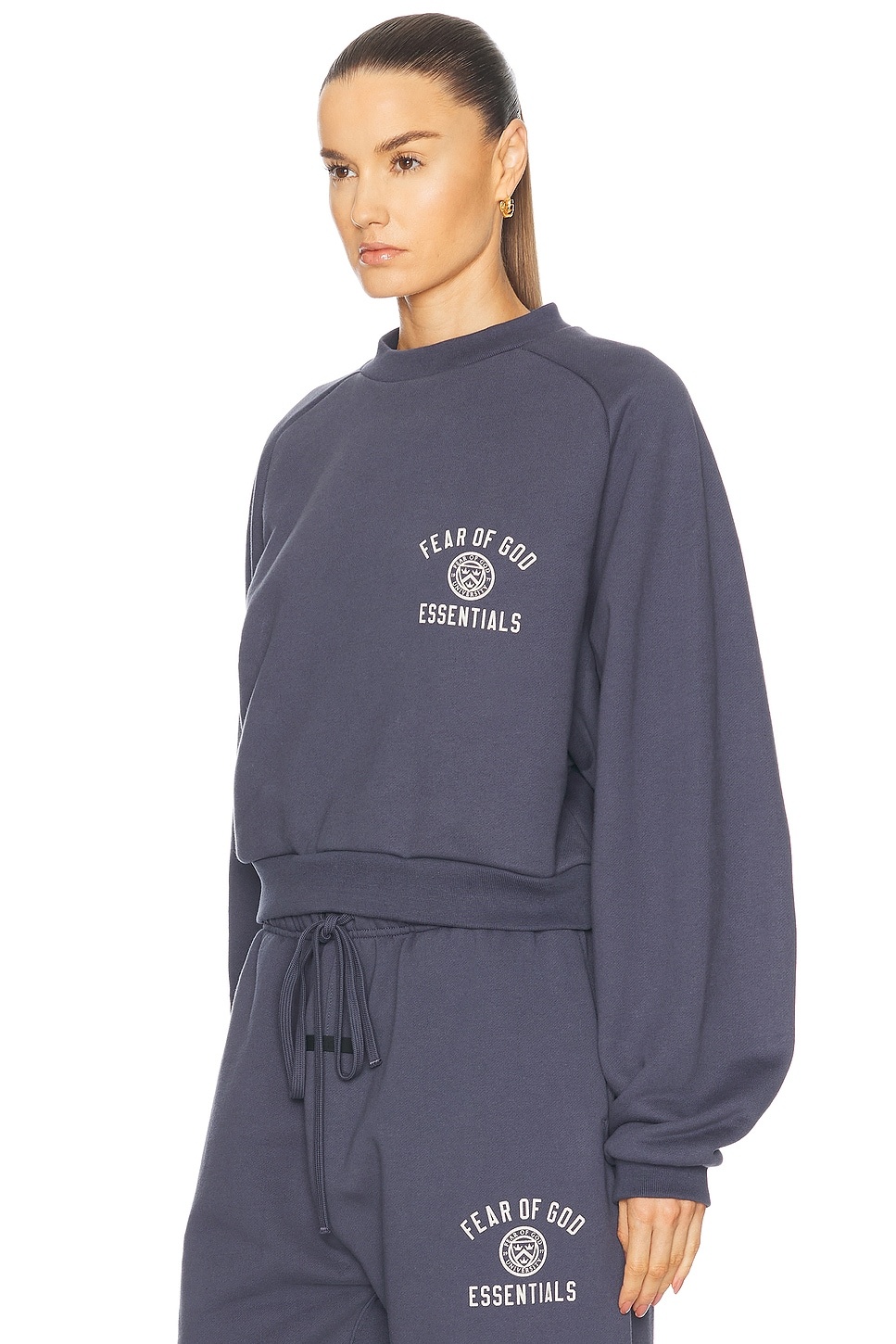 Cropped Crewneck Sweatshirt - 3