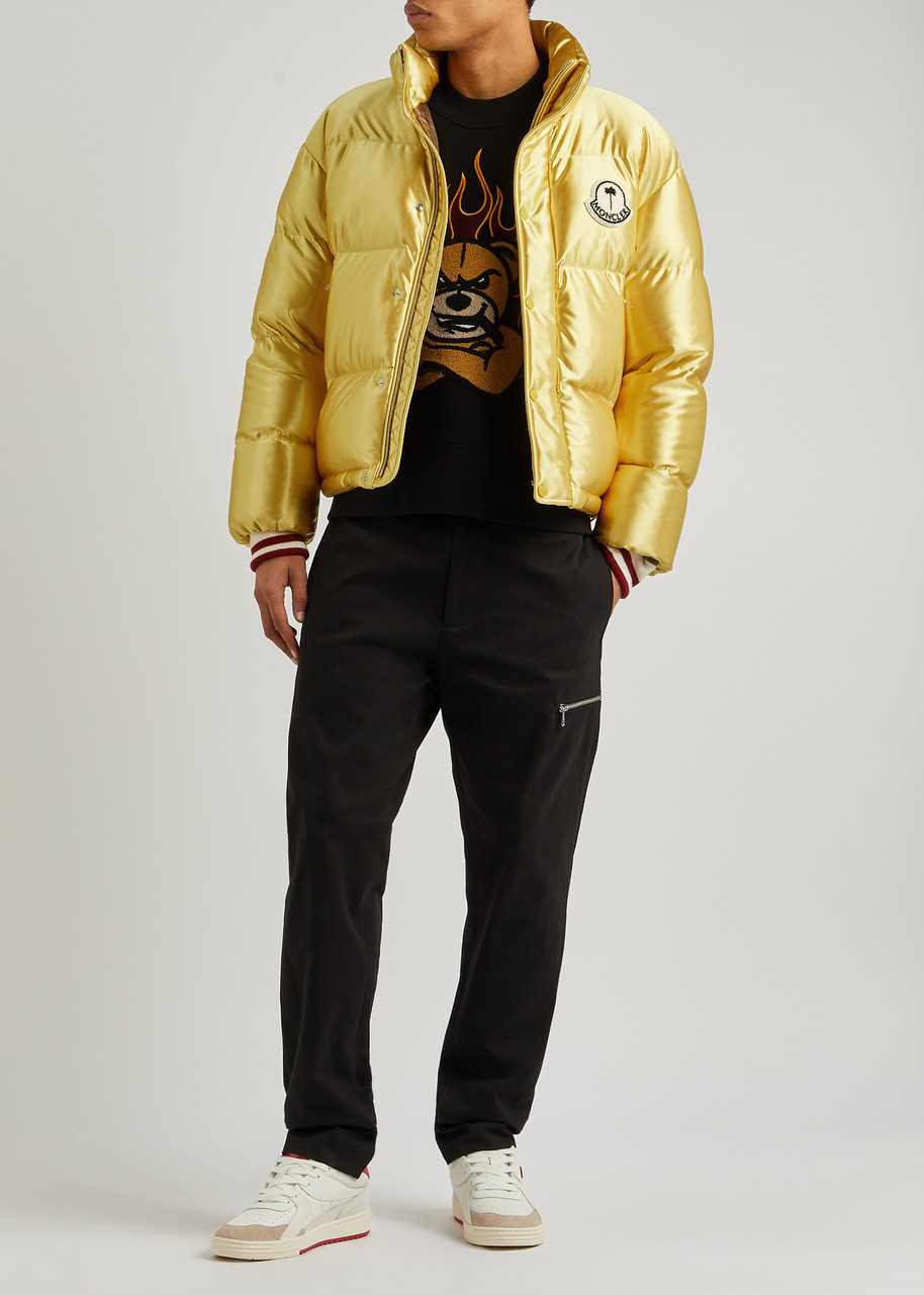 8 Moncler Palm Angels Keon quilted satin jacket - 4