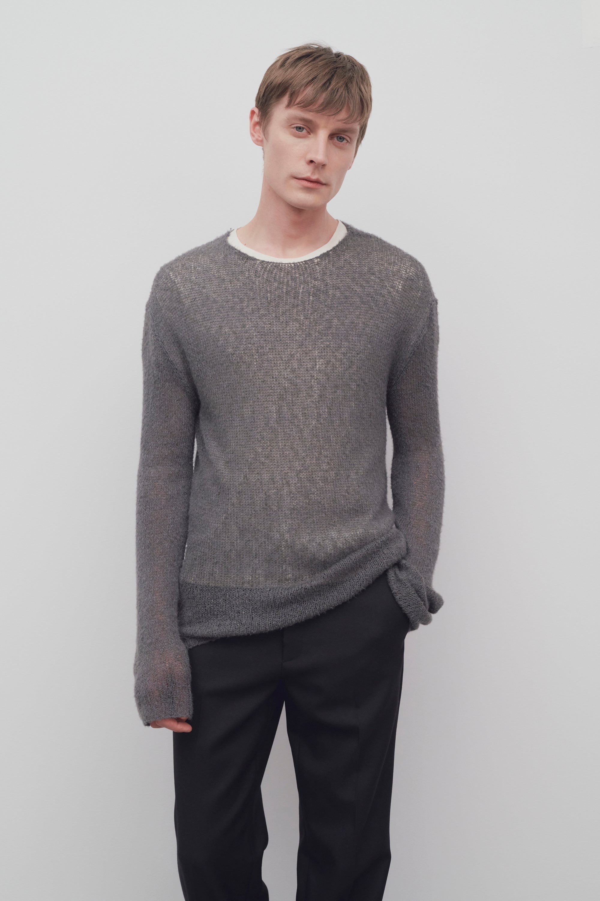 Flavio Top in Silk and Cotton - 3