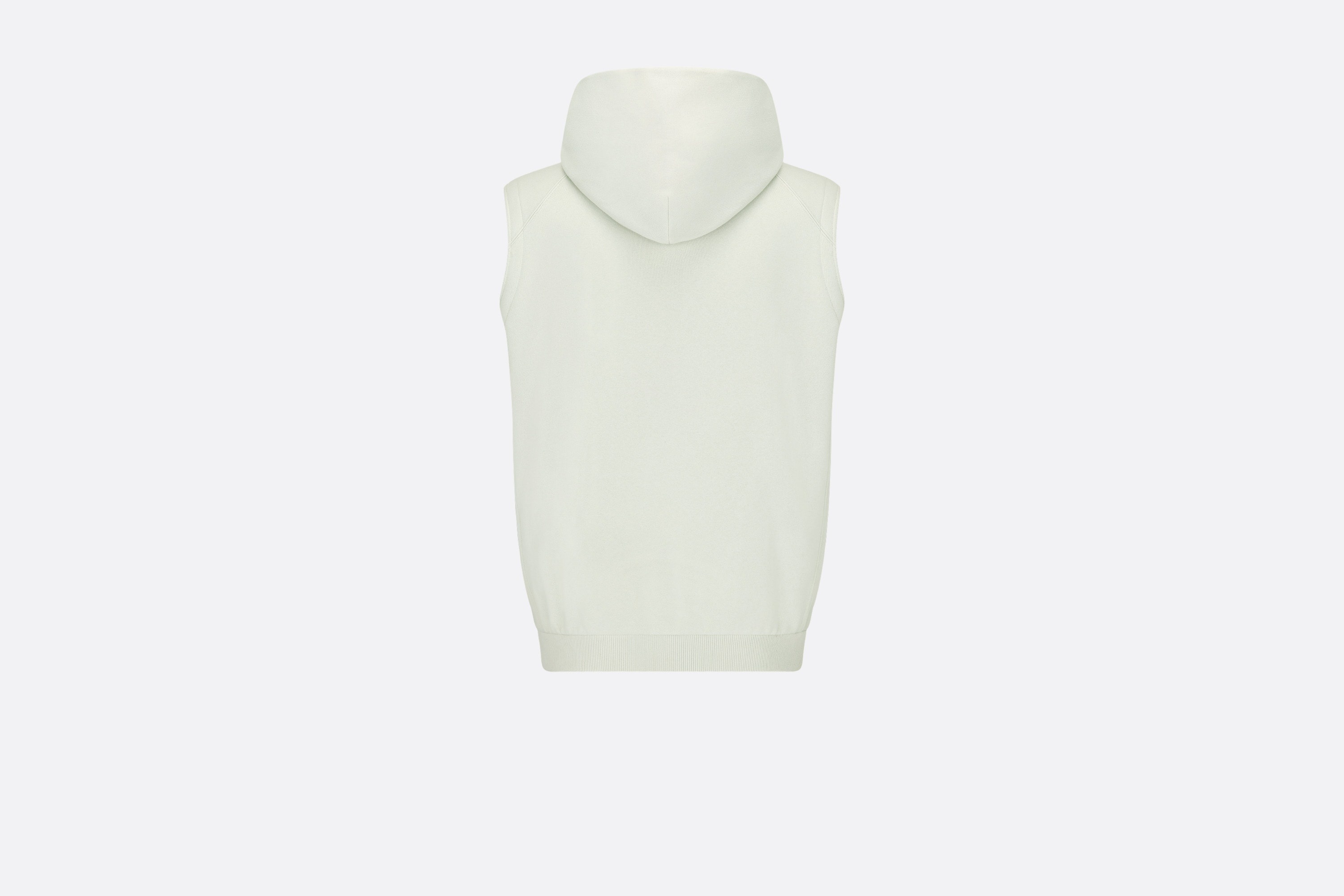 Oversized Sleeveless Hooded Sweatshirt - 2