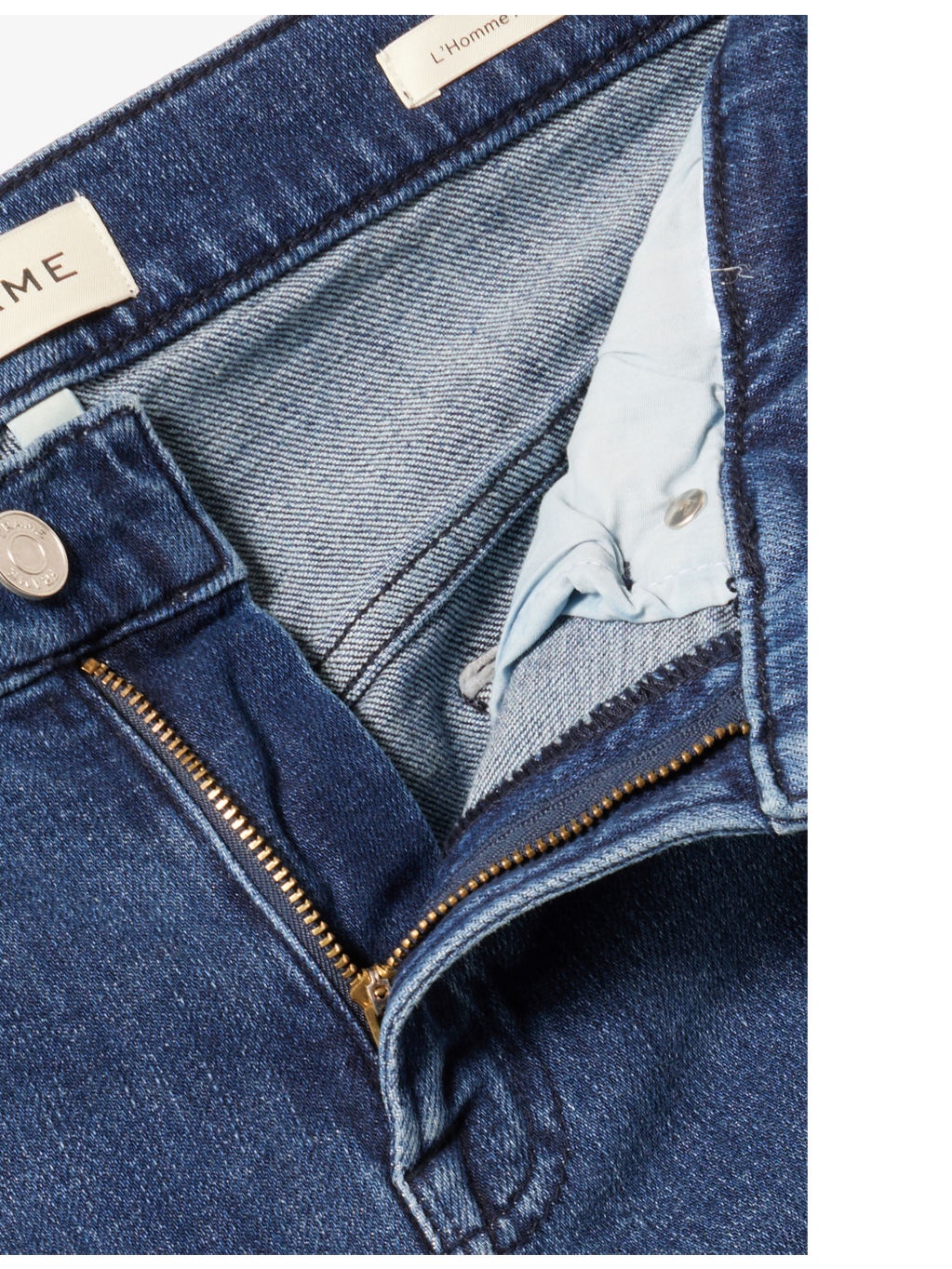 L'homme Athletic slim-fit stretch-denim jeans - 6