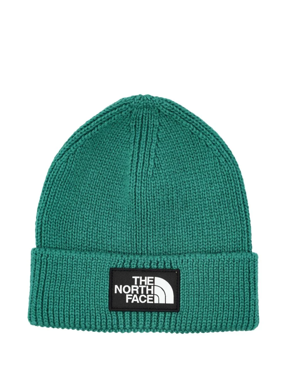logo-patch knitted beanies - 1