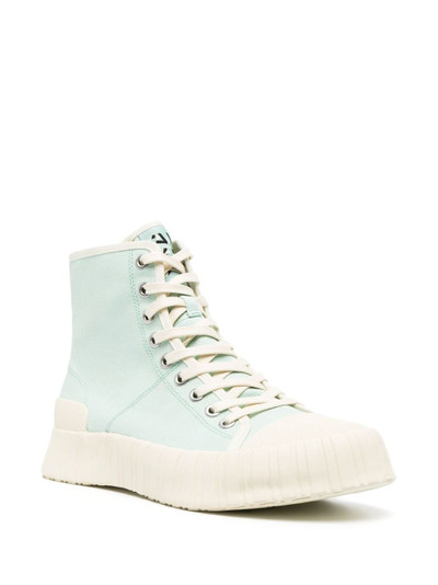 CAMPERLAB Roz canvas high-top sneakers outlook