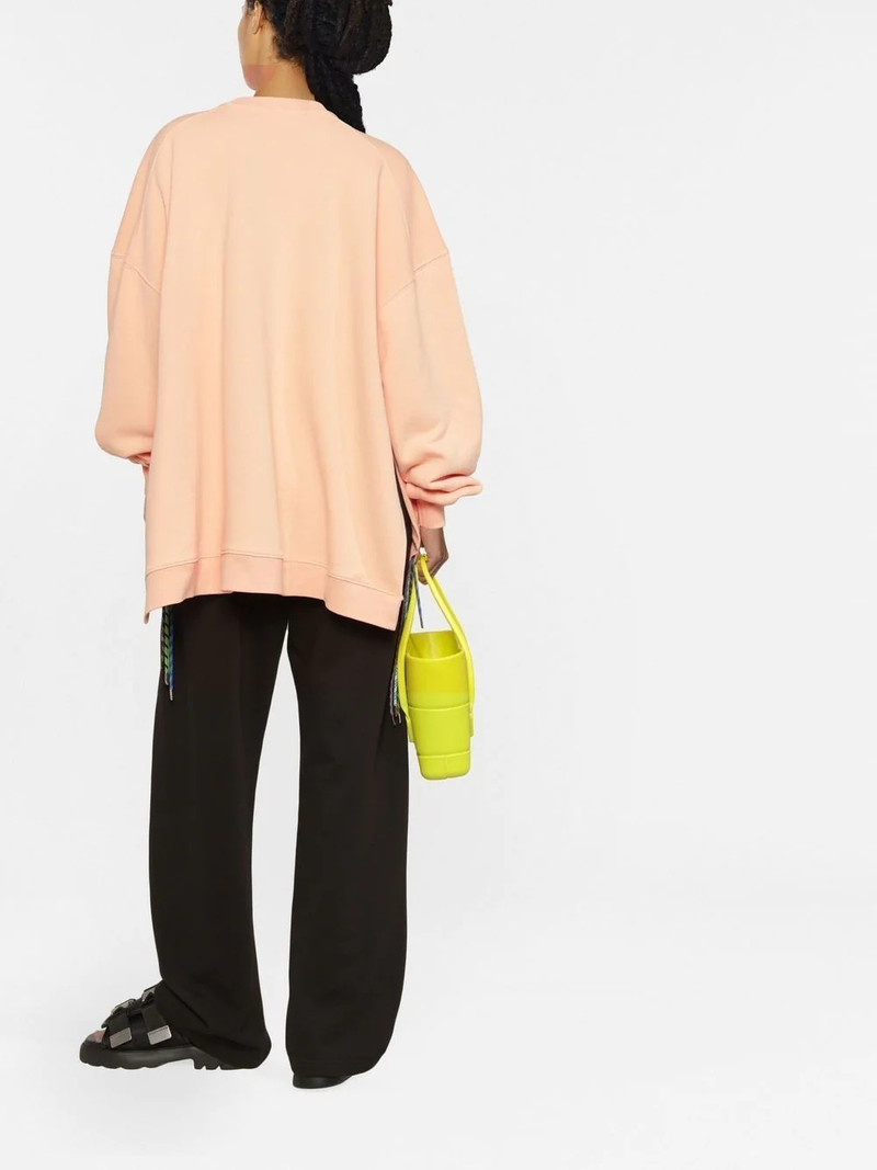 multi cord crew neck sweatshirt 4