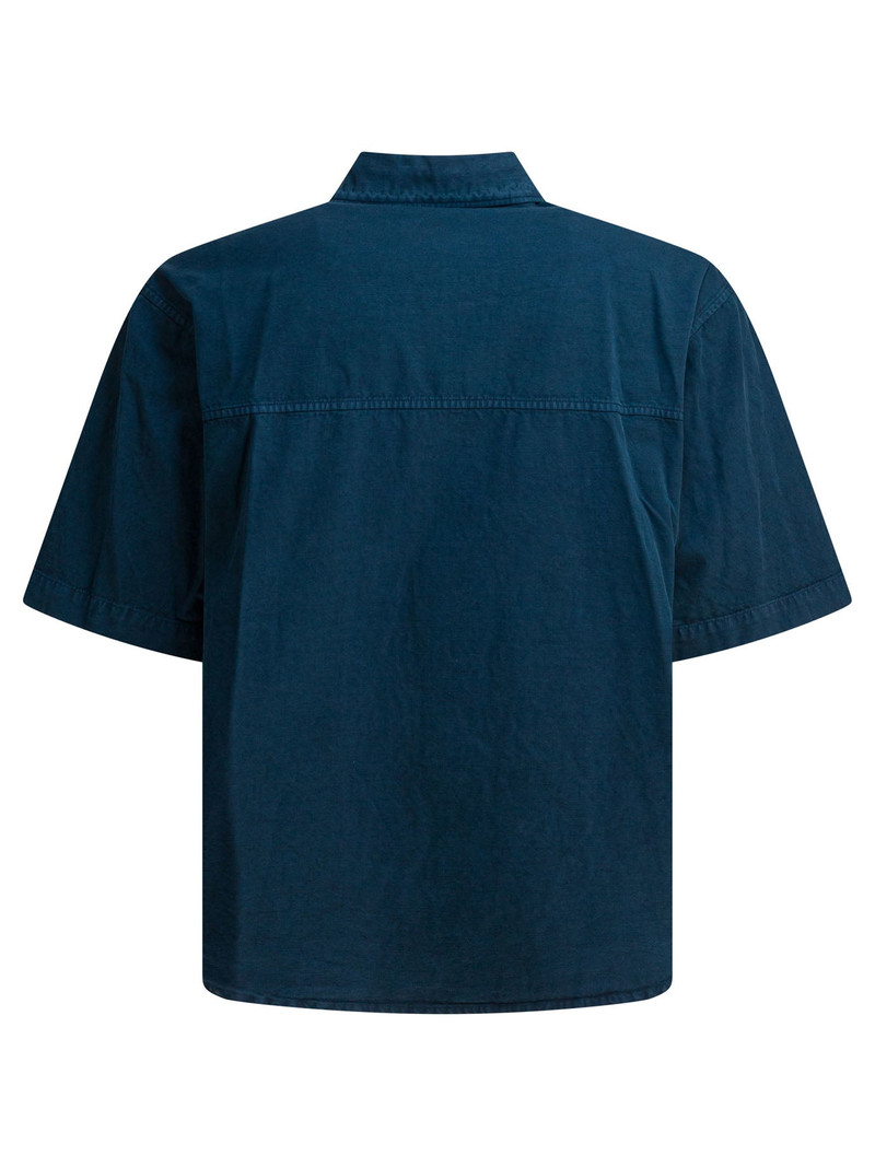 AURALEE Cotton Shirt Shirts Blue outlook