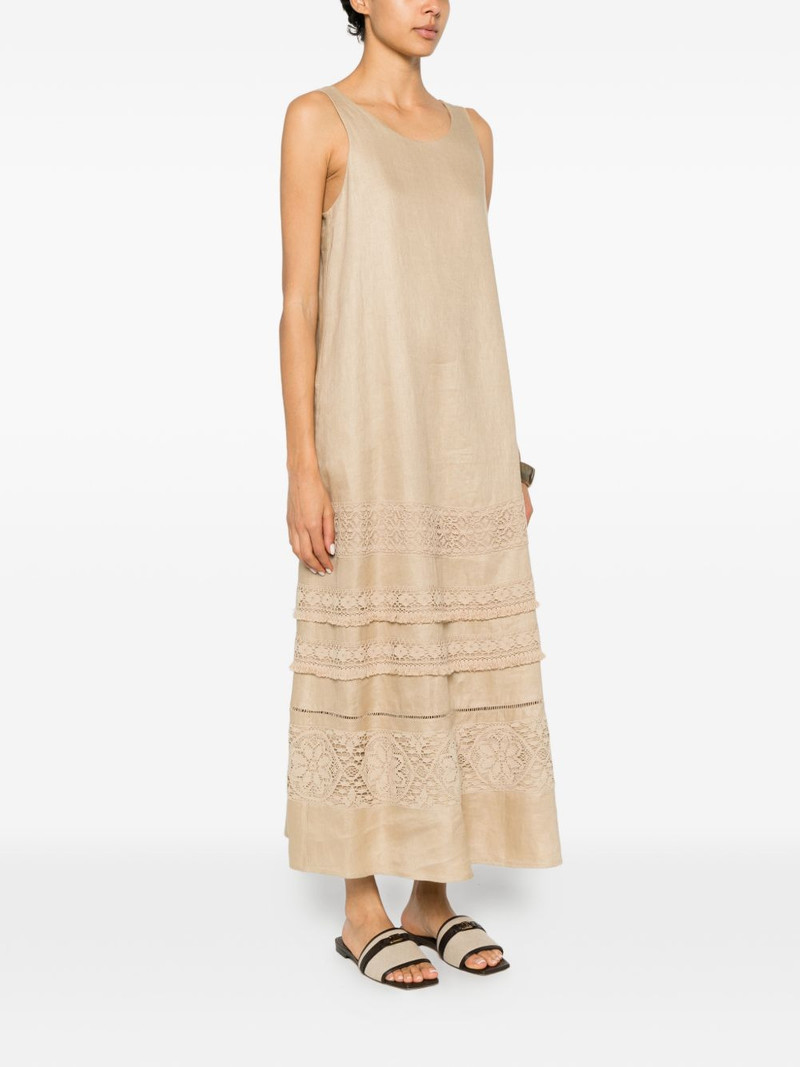 lace-insert midi dress 3